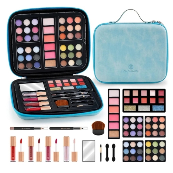 Color Nymph Makeup Palettes kits for Girls ages 6-12 Teens Makeup complet kit - Picture 6 of 6